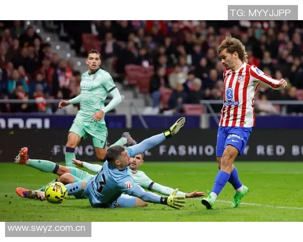 格列兹曼绝妙停球后凌空抽射助马竞再度领先精彩瞬间回顾